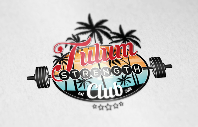 Creazione logo palestra Tulum Strength Club