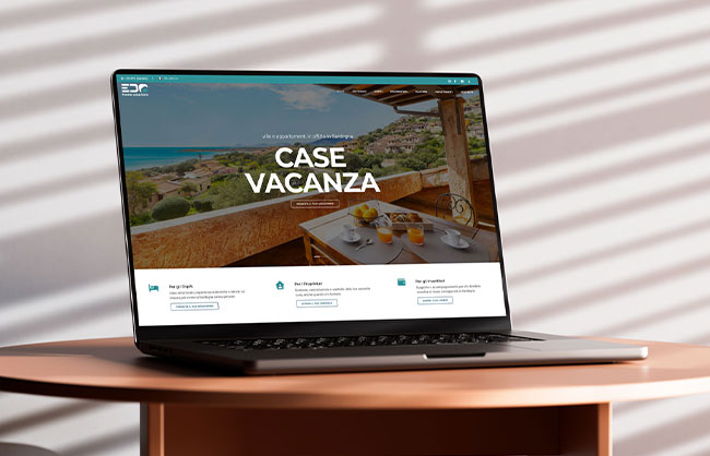 Realizzazione sito web property management affitti brevi in sardegna