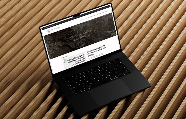 Realizzazione sito web istituzionale e accessibile per l'ordine dei geologi della sardegna